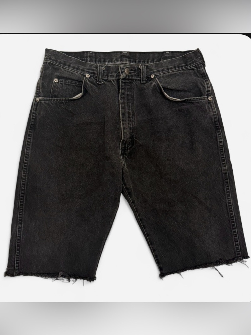 Wrangler Black Denim Jeans with Red Logo Tab